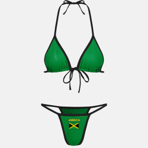 2024 New Color Block Bikini Set - Y2K Inspired Jamaica Style for Trendy Summer Vibes