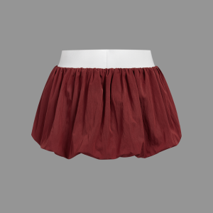 2024 New Y2K Plain Mini Skirt - Trendy Grunge Aesthetic Essential for Stylish Outfits