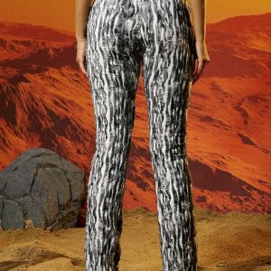 2024 Y2K Tie-Dye Bell-Bottom Trousers for Trendy Aesthetic Outfits