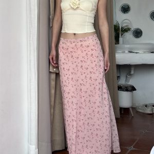 April Floral Cargo Skirt - Y2K Aesthetic with Coquette Style for Effortless Chic