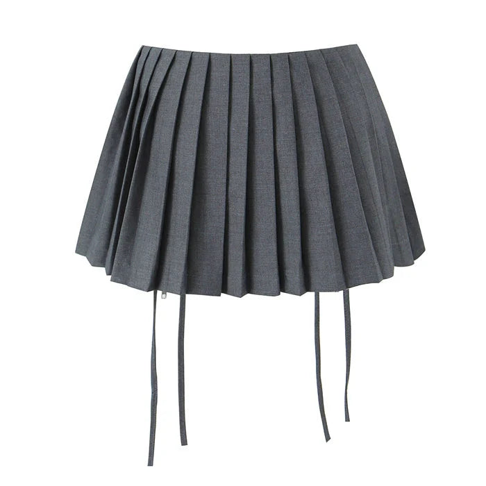 Arilyn Y2K Pleated Mini Skirt - Cute Coquette Aesthetic for Trendy Outfits