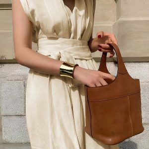 Belted Sleeveless Long Dress in Cotton & Linen - Effortless Y2K Aesthetic Style