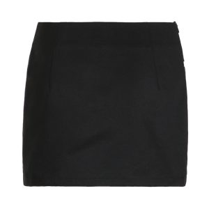 Celia Bow Detailed Y2K Mini Skirt - Cute Coquette Aesthetic for Trendy Outfits