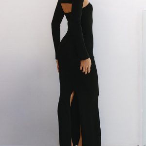 Chic Bolero Two Piece Long Tube Dress for Y2K Fashion Lovers and Coquette Aesthetic Enthusiasts