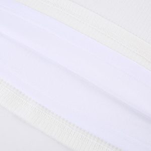 Chic Plain White Back to School Dress for Y2K Aesthetic and Coquette Style Outfits