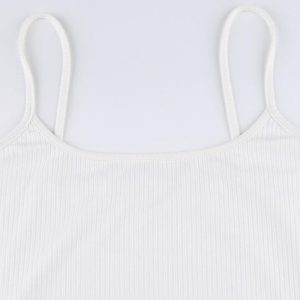 Chic Plain White Back to School Dress for Y2K Aesthetic and Coquette Style Outfits