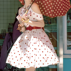 Chic Polka Dot Retro Dress - Y2K Fashion Inspired Vintage Style for Trendy Outfits