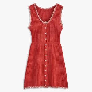 Chic Sleeveless Knitted Dress for Y2K Aesthetic and Coquette Style Outfits