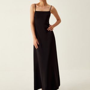 Chic Solid Backless Knit Dress for Effortless Y2K Style and Coquette Aesthetic