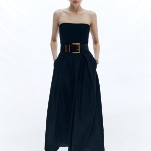 Chic Solid Off Shoulder Long Dress for Effortless Y2K Style and Coquette Aesthetic