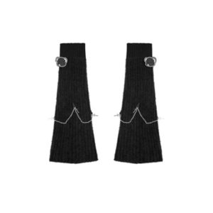 Coquette Aesthetic Bear Girl Chain Leg Warmers for Y2K Fashion and Cute Outfits