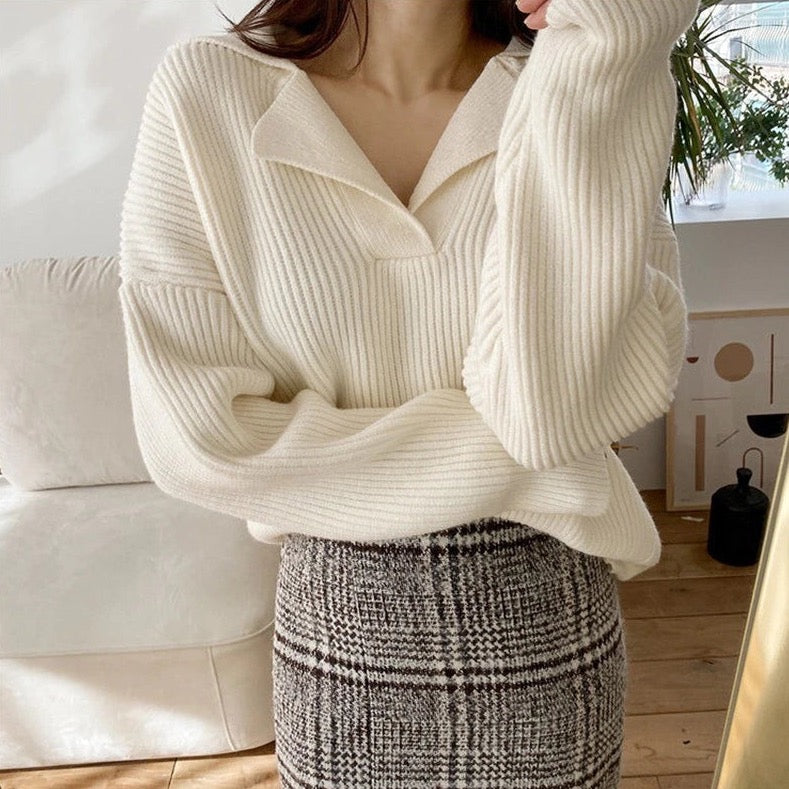 Coquette Aesthetic Mea Knitted Sweater - Y2K Fashion Cute Top for Cozy Fall Vibes