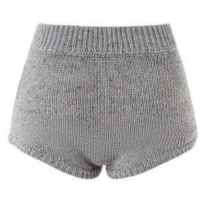 Coquette Aesthetic Tomi Knit Short - Y2K Style Cute Knit Shorts for Trendy Outfits