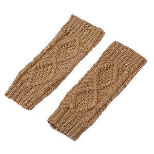 Cozy 9-Color Jacquard Knitting Gloves for Y2K Fashion and Aesthetic Outfits