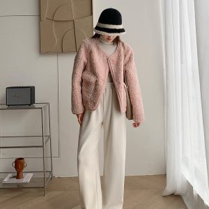 Cozy Jailey Fleece Pants for Y2K Aesthetic and Comfy Casual Outfits