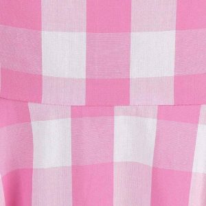 Dreamland Picnic Gingham Flare Dress - Y2K Aesthetic Cute Summer Outfit