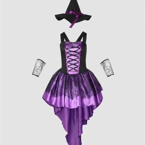 Enchanting Halloween Witch Magecraft Dress - Y2K Aesthetic with Grunge and Coquette Vibes