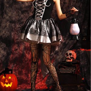 Enchanting Halloween Witch Magecraft Dress - Y2K Aesthetic with Grunge and Coquette Vibes