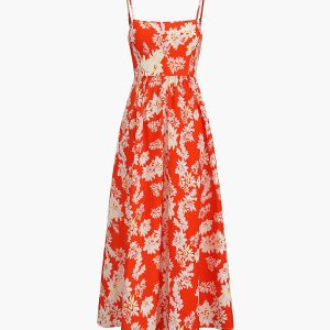 Floral Backless Cami Dress - Y2K Aesthetic Summer Style for Effortless Chic Looks