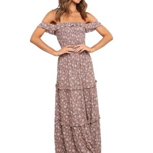 Floral Print Bust-Wrapped Dress - Fresh & Sweet Y2K Aesthetic for Effortless Style