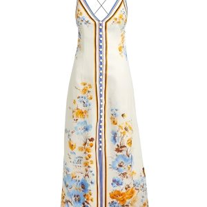 Floral Print Halter Dress - Y2K Aesthetic Casual Summer Style for Effortless Chic