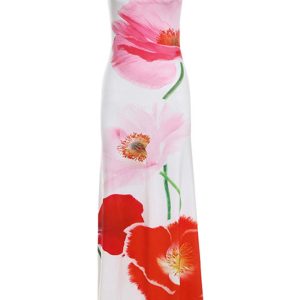 Floral Printed Backless Cami Dress - Y2K Aesthetic Summer Style for Cute Outfits