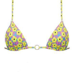 Floral Push Up Micro Bikini Set - Sexy Tie Up Thong Swimwear for Beachwear & Pool Days