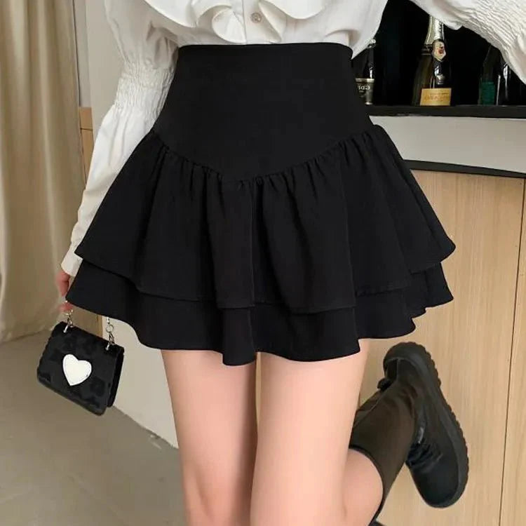 Kawaii Y2K High Waist Mini Skirt - Trendy Summer Outfit for a Cute Aesthetic Look