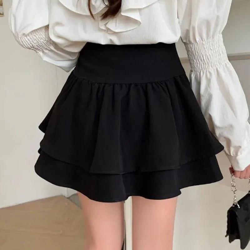 Kawaii Y2K High Waist Mini Skirt - Trendy Summer Outfit for a Cute Aesthetic Look