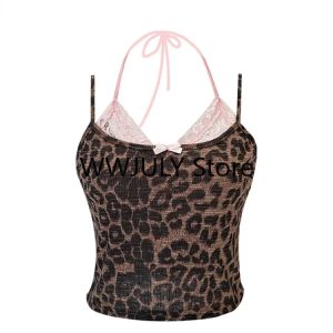 Lace Patchwork Bow Crop Top - Sexy Y2K Aesthetic Camisole for Trendy Summer Streetwear 2024