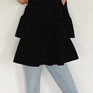 Layered Ruffle Tank Top - Y2K Aesthetic Cute Top for Coquette and Grunge Styles