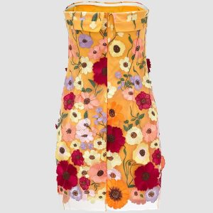 Leamindeen Y2K Floral Off Shoulder Dress - Cute Coquette Aesthetic for Effortless Style