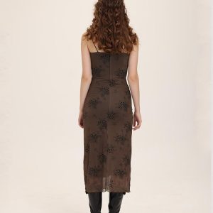 Lissome Floral Maxi Dress - Y2K Aesthetic Boho Style for Effortless Chic Looks