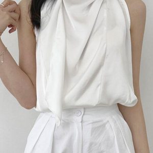 Loose Pleated Sleeveless Tank Top - Y2K Aesthetic Cute Top for Effortless Style