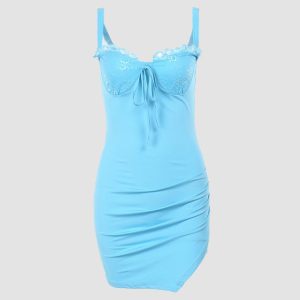 Story of Us Y2K Cami Dress - Cute Coquette Aesthetic for Effortless Style