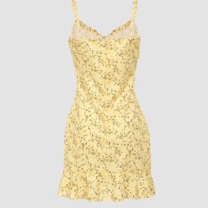 Sunny Escapes Y2K Ruffled Dress - Cute Coquette Aesthetic for Effortless Style