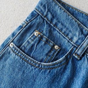 Tammy High Waist Boyfriend Jeans - Y2K Style Denim for Comfy, Aesthetic Outfits