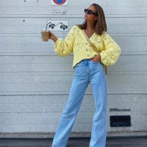 Tammy High Waist Boyfriend Jeans - Y2K Style Denim for Comfy, Aesthetic Outfits