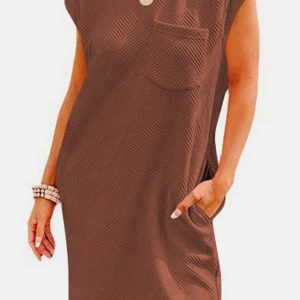 Textured Cap Sleeve Mini Dress - Y2K Aesthetic Cute Dress for Stylish Outfits