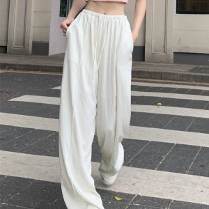 Trendy Y2K Loose Pants for a Comfy Grunge Aesthetic Look - Perfect for Casual Outfits