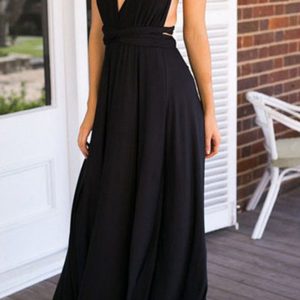 Versatile Strappy Backless Maxi Dress for Effortless Y2K Fashion and Aesthetic Outfits