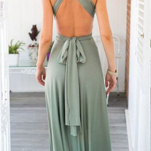 Versatile Strappy Backless Maxi Dress for Effortless Y2K Fashion and Aesthetic Outfits