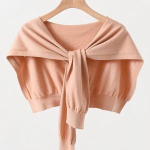 Warm Solid Shawl & Scarf - Cozy Y2K Aesthetic Layering Piece for Stylish Outfits