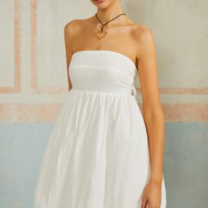 Y2K Aesthetic Vacay Sleeveless Tie-Back Short Dress for Effortless Summer Style