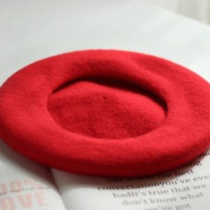 Y2K Fashion Apple Beret - Cute Coquette Aesthetic Accessory for Trendy Outfits