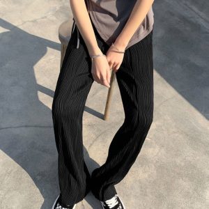 Y2K Ruched Cargo Pants - Trendy Grunge Style for Aesthetic Outfits and Comfy Looks